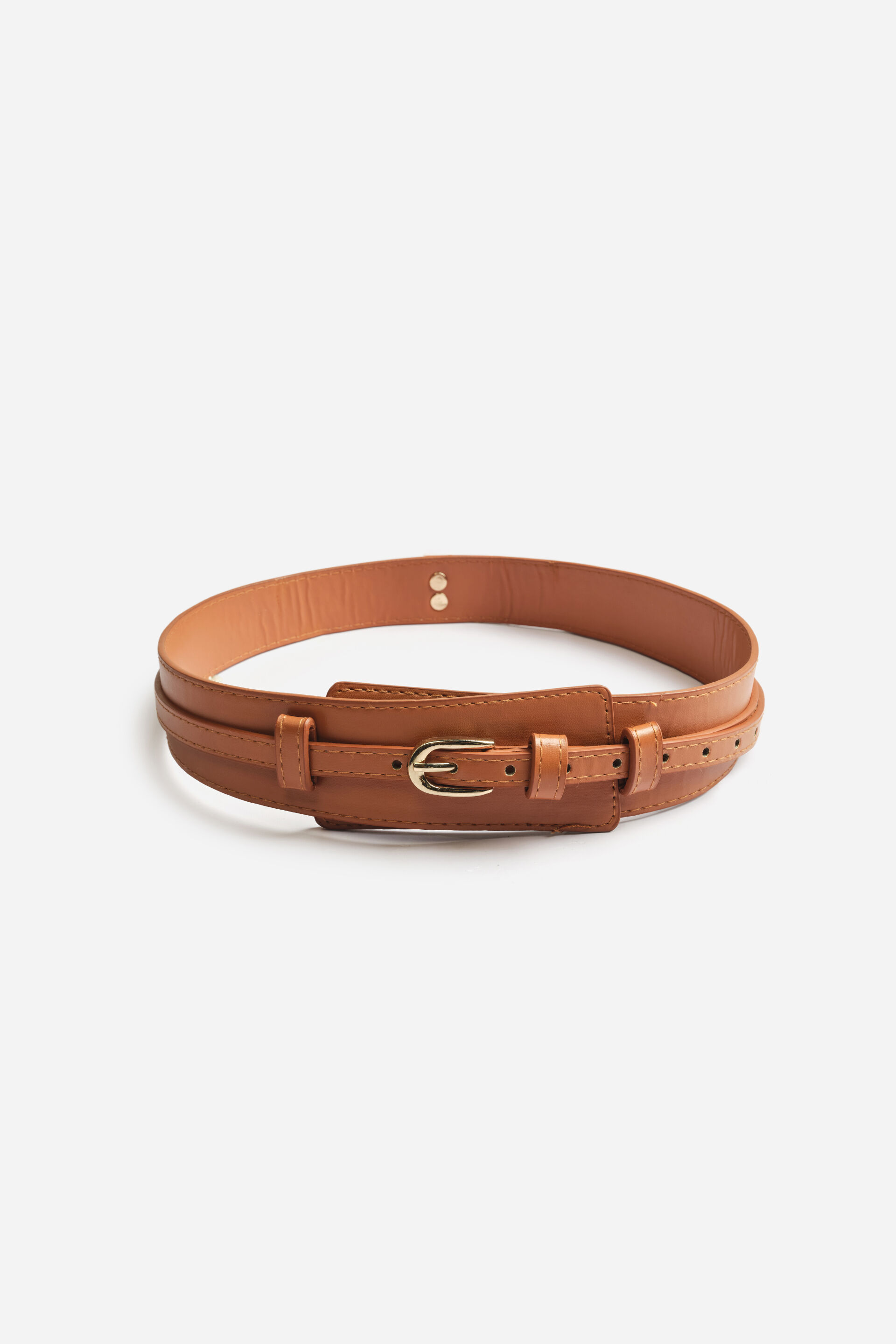 Venn Textured Tan Belt, , image 2
